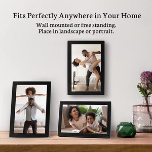 10 inç Wifi tam görünüm dokunmatik ekran akıllı HD ekran dijital fotoğraf albümü çerçeve ile 32GB depolama App üzerinden - Product Image 5