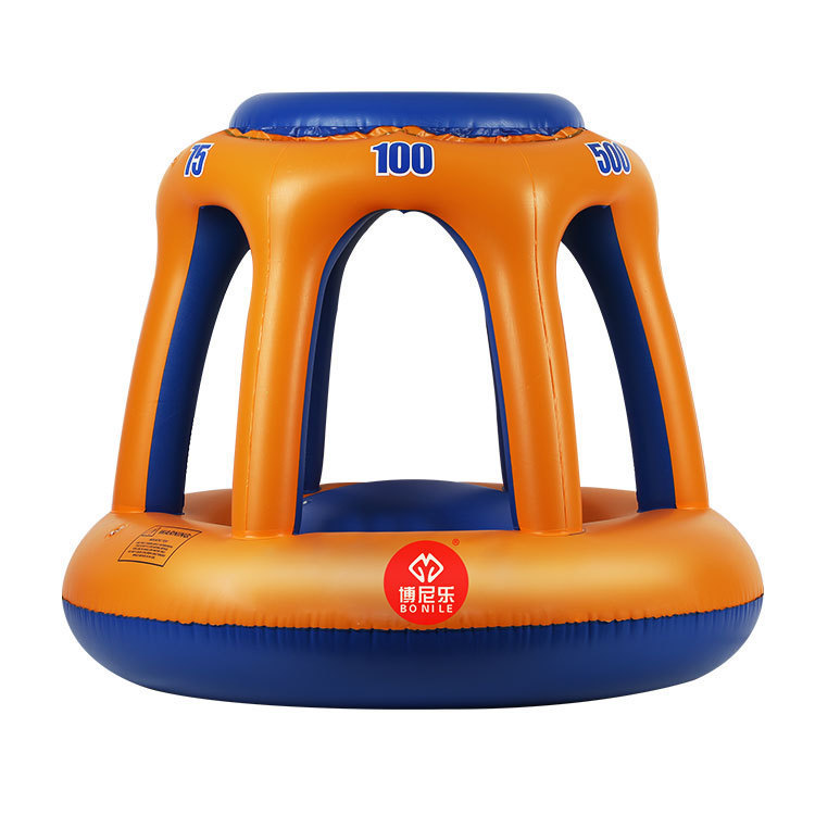 Orange basketball hoop