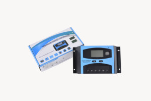 电池充电器控制器12v 24v自动识别10a 20a 30a 40a 50a 60a脉宽调制太阳能充电控制器 - Product Image 4