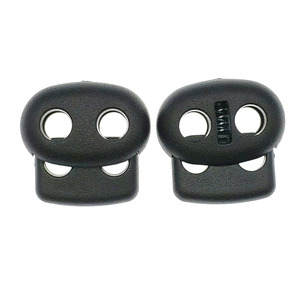 Wholesale <strong>Elastic</strong> <strong>Cord</strong> Toggle Spring Stopper String <strong>Cord</strong> Lock Fastener <strong>End</strong> for Clothes - Product Image 4