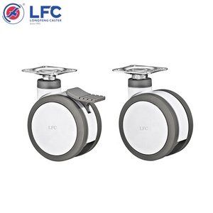 Fabricante personalizado Distribuidor Premium Hospital Cama de enfermería Sin ruido Silencioso Hospital Camas médicas Rueda de ruedas de bloqueo de dirección - Product Image 5