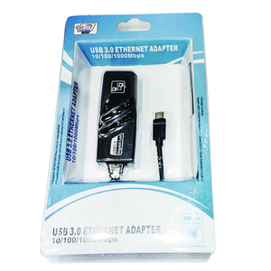 Custom ODM USB 3.0 tipo-C Hub cablato Docking Station esterna con adattatore RJ45 per applicazioni Computer USB interfaccia Ethernet - Product Image 6