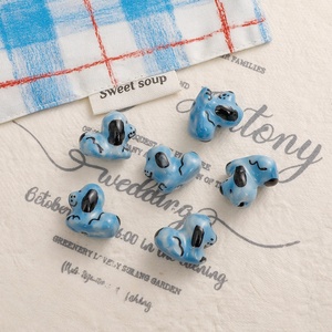 गर्म बिक्री रंगीन बीड्स हाथ से पेंट किए गए बेड्स diy ब्रेसलेट चार्ट राल शिल्प के लिए गोंद कवैई आकर्षण - Product Image 6