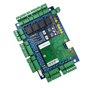TCP IP Wiegand 26 34 Standard di rete 4 porte pannello di controllo per il sistema di controllo accessi Rfid estendere il controllo di allarme antincendio