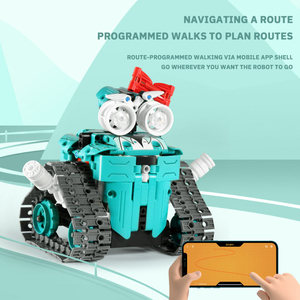 Doppio modalità di controllo remoto Robot blocchi di costruzione con 3 forme modello tecnico assemblare mattoncini per bambini giocattoli di programmazione - Product Image 4