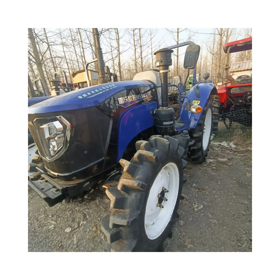 Lovol usato trattore per l'agricoltura 55HP 4wd motore originale in buone condizioni a basso prezzo per la vendita