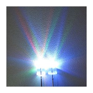 ไฟแอลอีดี5มม. รอบ RGB หลากสีกระพริบสีแดงสีเขียวสีน้ำเงินสีเหลืองสีขาวสีชมพูเป็นต้นด้วยน้ำใสเลนส์สีเลนส์กระจายแสงฯลฯ - Product Image 1