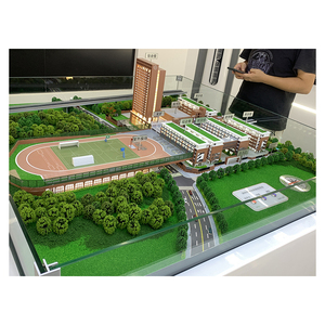 3D建築モデルカラフルなデザインスタイル建築建築モデルカスタム住宅住宅 - Product Image 2
