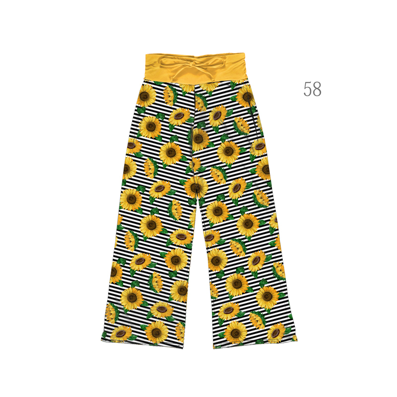 Mixed-color Sunflower Print