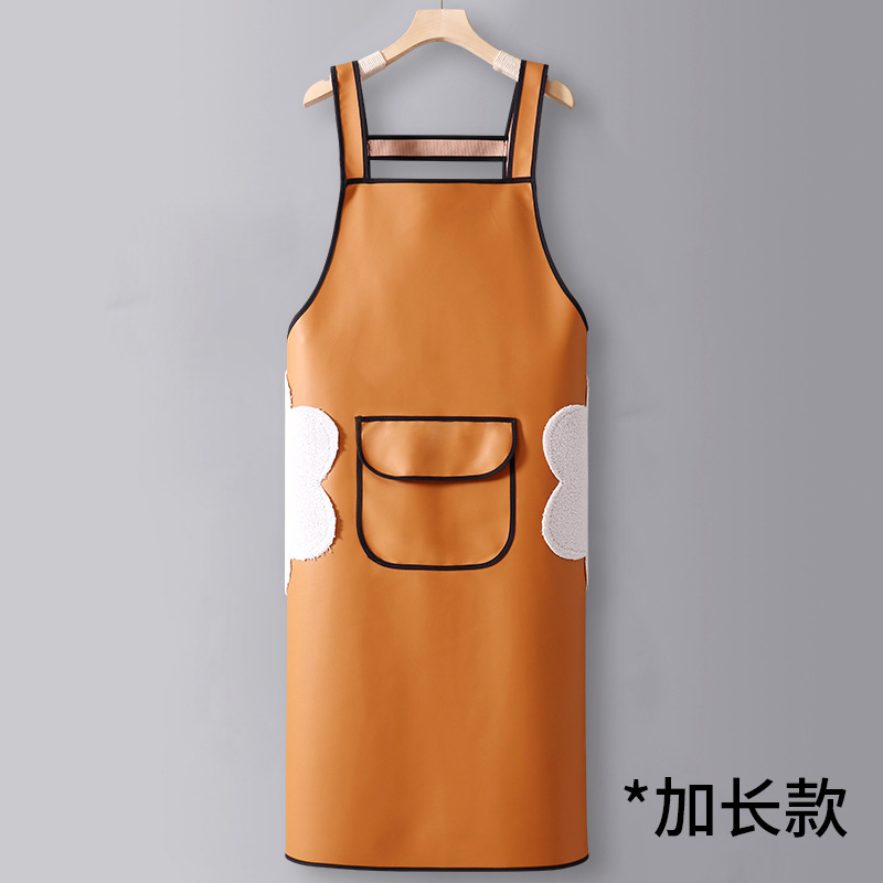 Orange-QF606Plus size erasable handPUWaterproof