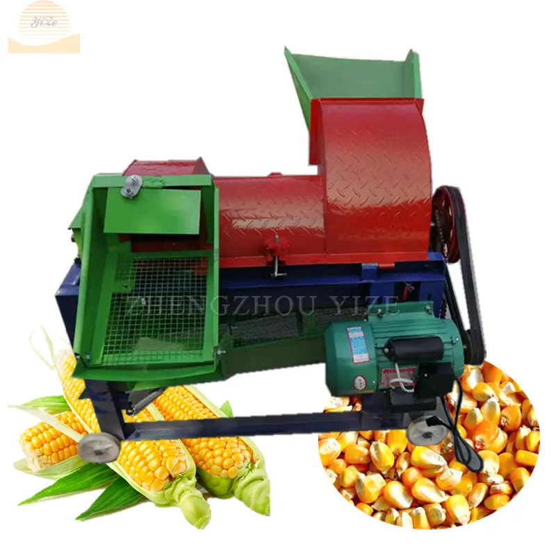 Automatico elettrico sheller mais trebbiatrice husker farm di mais peeling trebbiatura del mais semi di rimozione della macchina