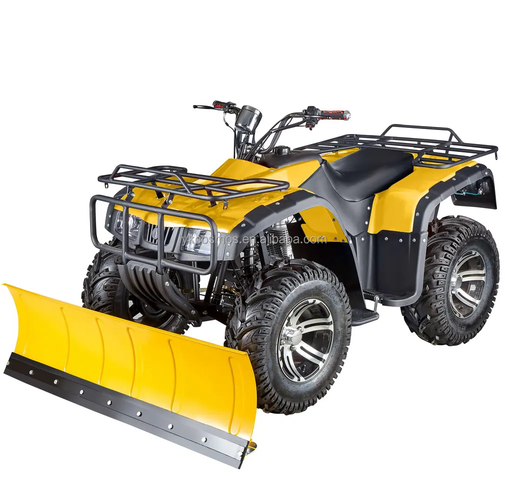 Spazzaneve a lama da neve resistente di piccole dimensioni 120CM per il collegamento di vari modelli di spazzatrice da neve ATV o UTV