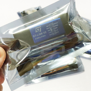ST-Link V2 USB Kit programmatore blu/rosso Cover ST-LINK Mini simulatore di Download programmatore per STM8 STM32 - Product Image 4