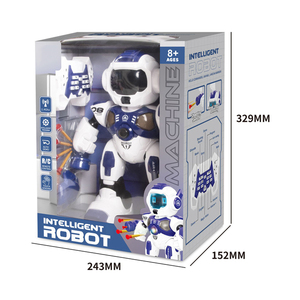 2024 Neuester RC-Schieß roboter intelligent mit Musik tanz pädagogische Roboter programmierung für Kinder - Product Image 6