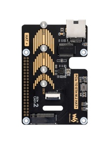 Adattatore PCIe to ETH e M.2 per Raspberry Pi 5, compatibile con dimensioni NVMe M.2 SSD, velocità dati 5Gbps, lettura/scrittura ad alta velocità - Product Image 4