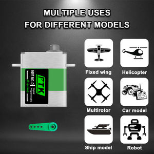 PTK 9497 MG-D 9g Metal Gear Digital <strong>Servo</strong> Differential Lock Shift TRX4 Fixed Wing Model Drone Gimbal - Product Image 5