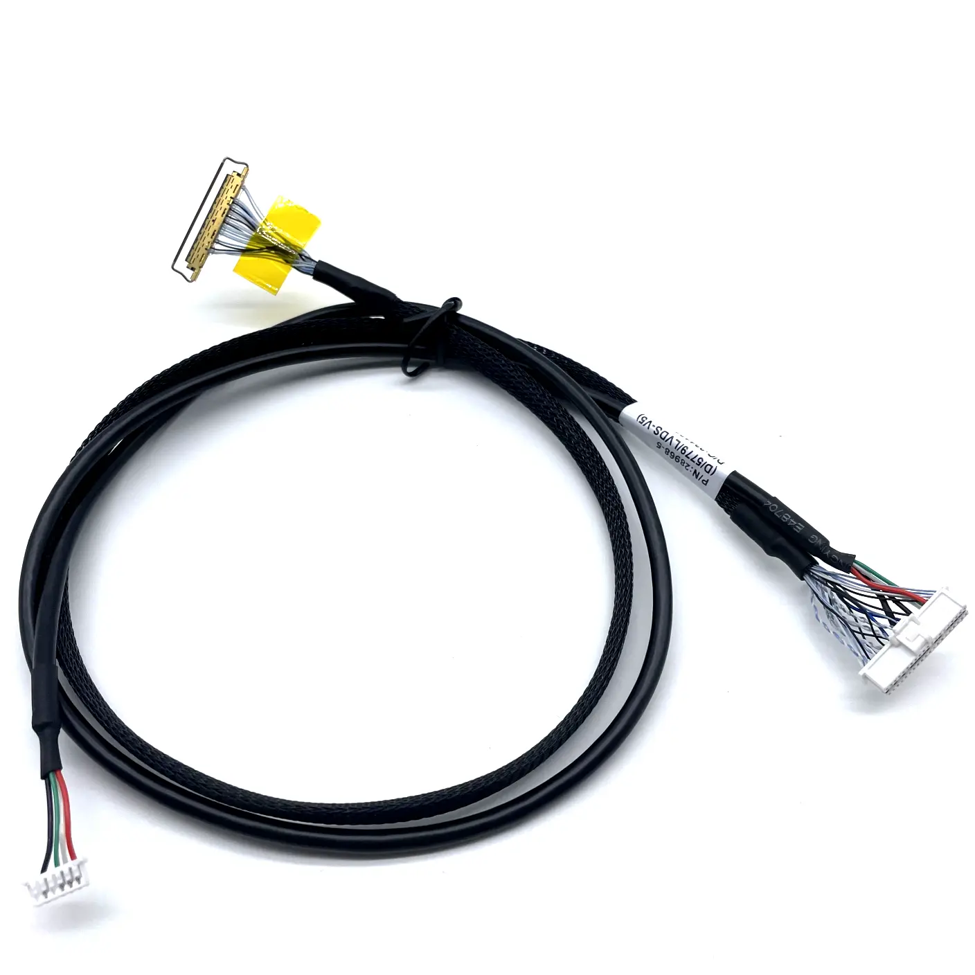 Pin personalizado Conjunto cabo torcido LVDS Wire Harness cabo conexão eletrônica