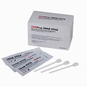 Cotonete cirúrgico do chg CHG-SS-FS707/708 (cotonete descartável da espuma do álcool estéril)