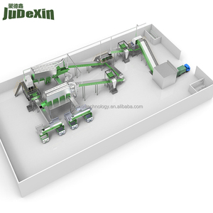 Kentsel ve endüstriyel çöp üretim teknolojisi için karışık atık sıralama makinesi yüksek verimli ayırma geri dönüşüm sistemi - Product Image 3