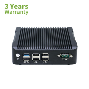 Mini PC J1900 de baja potencia Quad Core Fanless Micro Computer Win10 Linux para máquina automática - Product Image 1