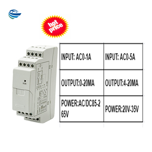 電源センサー0-1/5A入力4-20mA DC出力AC電流トランスデューサ産業用オートメーション電流トランスデューサ - Product Image 1