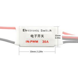 Swith ตัวควบคุมไฟ LED PWM 3.7-28V RC สวิตช์ระยะไกล BEC สำหรับชิ้นส่วน RC สวิตช์ LED เครื่องบิน/รถ lumier - Product Image 6