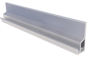 GAJ rivestimento H-Shield facciata sistemi di fissaggio accessori binario di avviamento in alluminio per facciate continue - Product Image 3