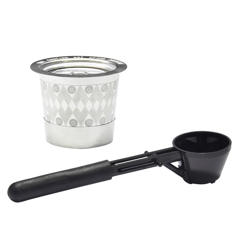 1 unidad de K-Cup + 1 cuchara