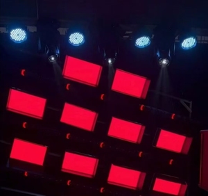 432pcs LED Flat Surface <strong>Light</strong> DMX512 Controlled Dual Color Projection E27 Bulb Base for Studio Soft Live Stage <strong>Lights</strong> - Product Image 6