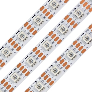 Sk6812 60发光二极管RGBW条形灯12毫米SMD5050 RGB 144发光二极管条，带可寻址WS2812 SK6813 1m铜体，输入电压5v - Product Image 6