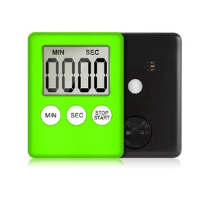 Eco-friendly sottile Mini digitale Timer da cucina per la cottura di grandi cifre allarme ad alto volume supporto magnetico supporto di cottura Timer - Product Image 1