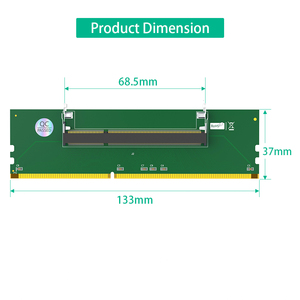 実用的な1.5VDDR3 204ピンラップトップSO-DIMM-デスクトップDIMMメモリアダプタSODDR3 204PIN-DDR3 240PINアダプタ - Product Image 4
