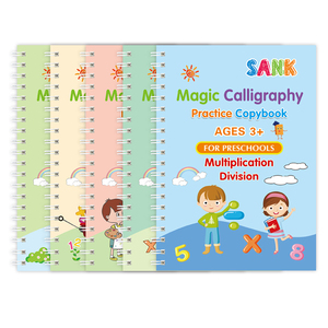Fabrik benutzer definierte Kinder harten Stift gekerbt Kalligraphie Praxis Kalligraphie Praxis Studenten magisches Schreib buch
