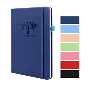 Bloc de notas con puntos de rejilla personalizada con logotipo académico A5, diario de cuero, cuaderno de notas, banda elástica personalizada, diario de tapa dura, cuaderno, planificador - Product Image 4