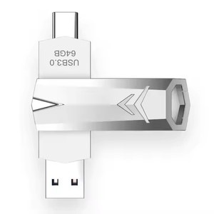 Metal USB 3.0 <strong>Flash</strong> Drive USB <strong>Type</strong>-C Pendrive 64 GB <strong>Type</strong> C <strong>Flash</strong> Disks OTG <strong>Memory</strong> Stick External Storage U Disk Mobile - Product Image 6