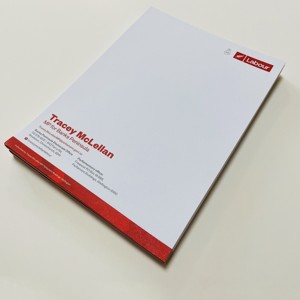 Advertising Customized Printing Logo A4 A5 Jotter <strong>Memo</strong> Pad Letter Writing <strong>Notebook</strong> School Business Branded <strong>Notepad</strong> for Office - Product Image 3