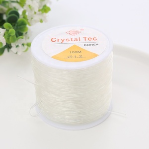 0.4-1.0mm 100m/roll Big DIY <strong>Elastic</strong> Crystal Line Bracelet Fish Wire Jewelry Cord Transparent Beading Rope <strong>String</strong> Thread - Product Image 6