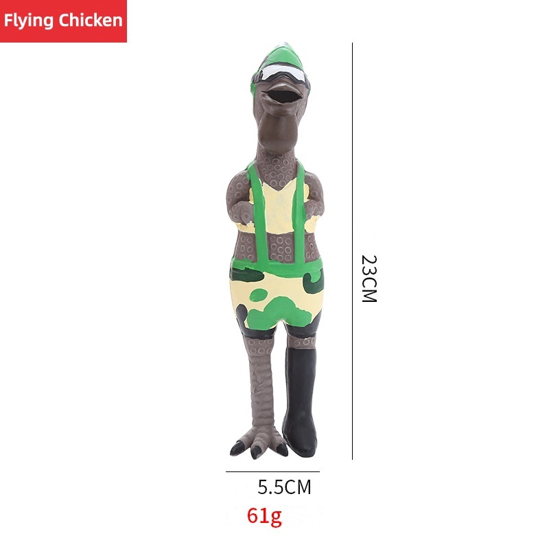 Pollo volador gris