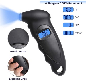 Heavy-Duty Digital <strong>Tire</strong> Pressure Gauge 4-Setting PSI Reader Checker for Car and Motorcycle TPMS Model <strong>Tire</strong> Inflator