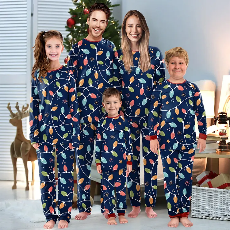 Flannel Fleece Pajama Set Baby Winter Women Men Sleepwear Family Pajamas Matching Sets Onesie Sleeping Pajamas For Men Christmas