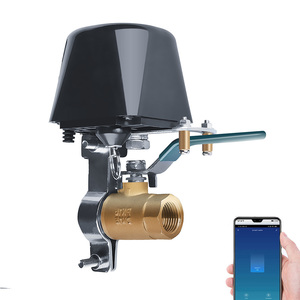 图雅智能WiFi水阀智能自动浇水定时器音量控制电动循环灌溉系统 - Product Image 1