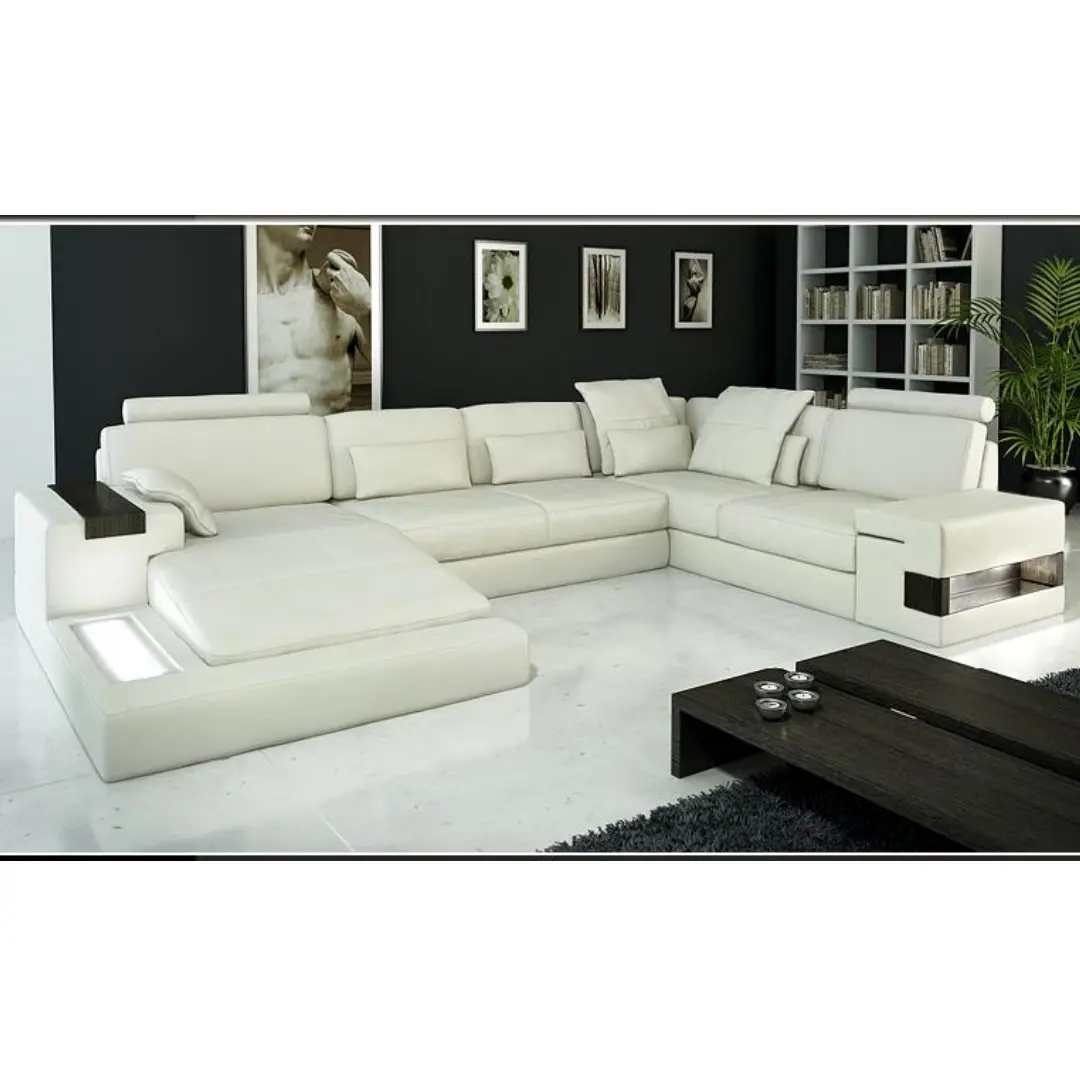 CBMmart Factory Direct Sale Sofa Popular Living Room Leather Sofa Home Furniture Designs