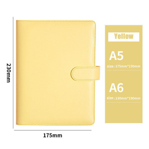 Hermoso cuadrado OEM barato personalizado reciclado cuaderno de papel en blanco - Product Image 4