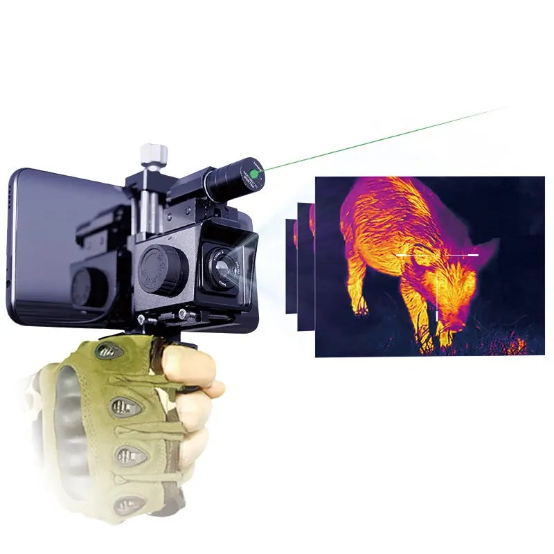 Infiray T2Pro hunt scope mate HD night-vision thermal spotting binocular imaging 395yards duck xinfrared bird catching