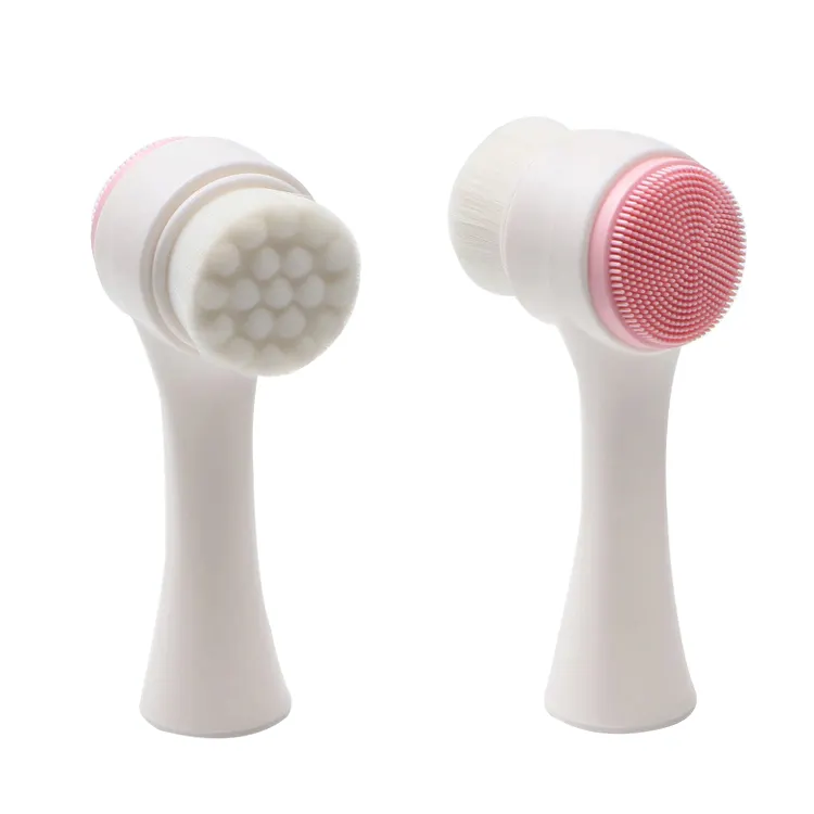 Professional Facial Cleansing Instrument Silico Makeup Face Cleaner Brush