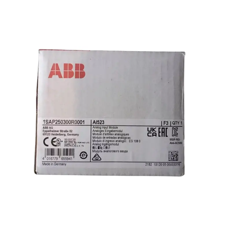 1pc ABB AI523アナログモジュール1SAP250300R0001 AI523