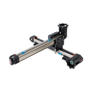 Actuador lineal de deslizamiento cruzado de doble eje KNK Precision XY Robot de módulo de movimiento lineal de correa síncrona de alta velocidad - Product Image 4