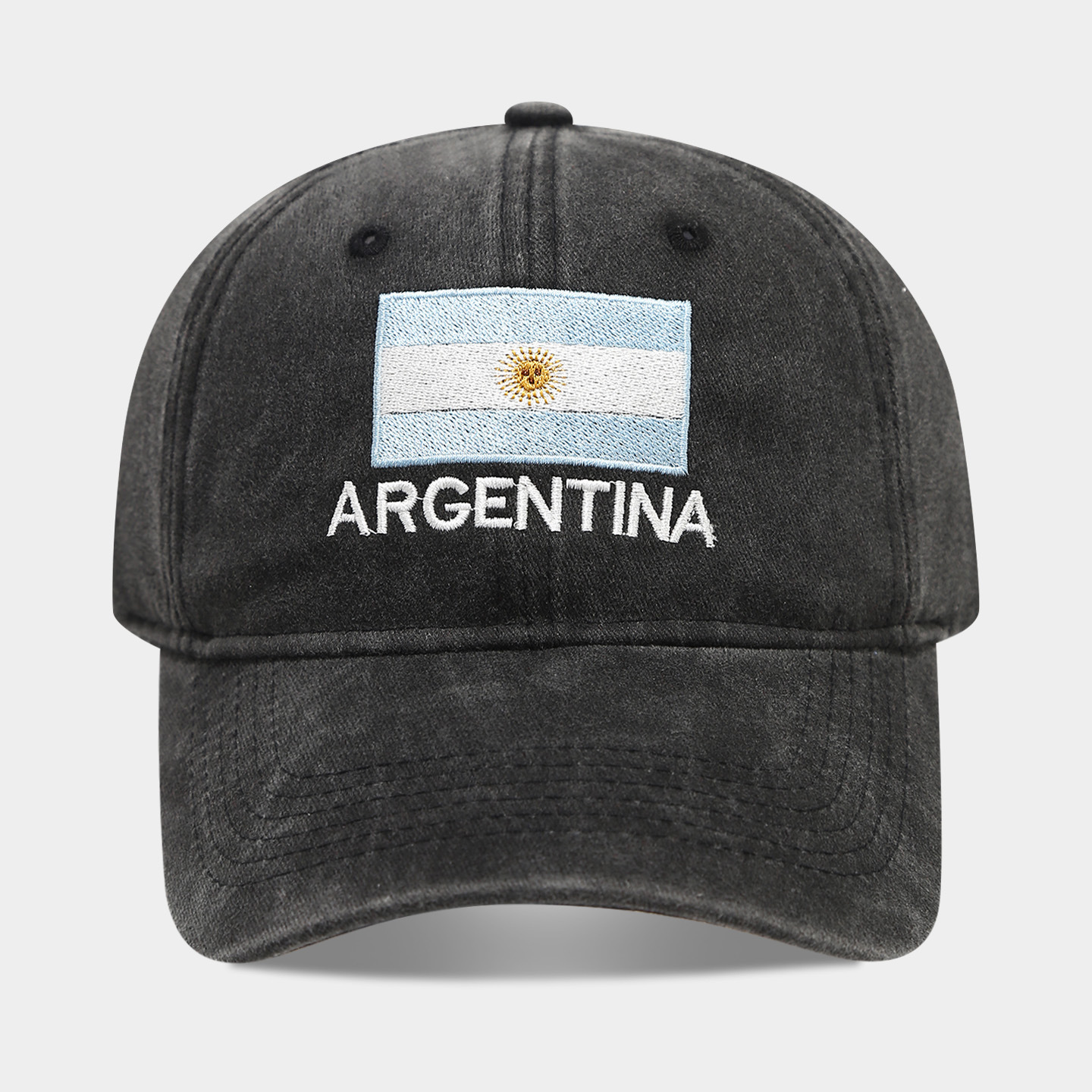 bandera argentina negra
