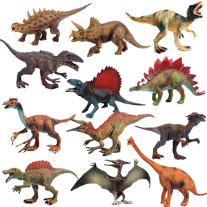 Yxs Jurassic simülasyon katı oyuncak yaban hayatı set Tyrannosaurus spinosappterstatic statik dinozor modeli - Product Image 1