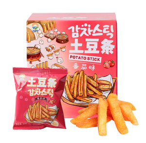 JIUR新味番茄口味生切土豆棒OEM美味新时尚健康好味零食出售